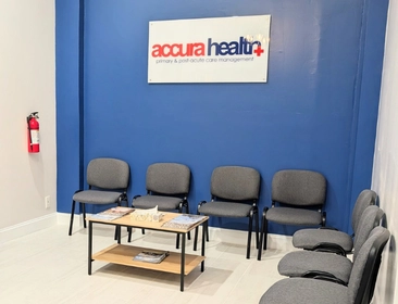 Accura Health hallway